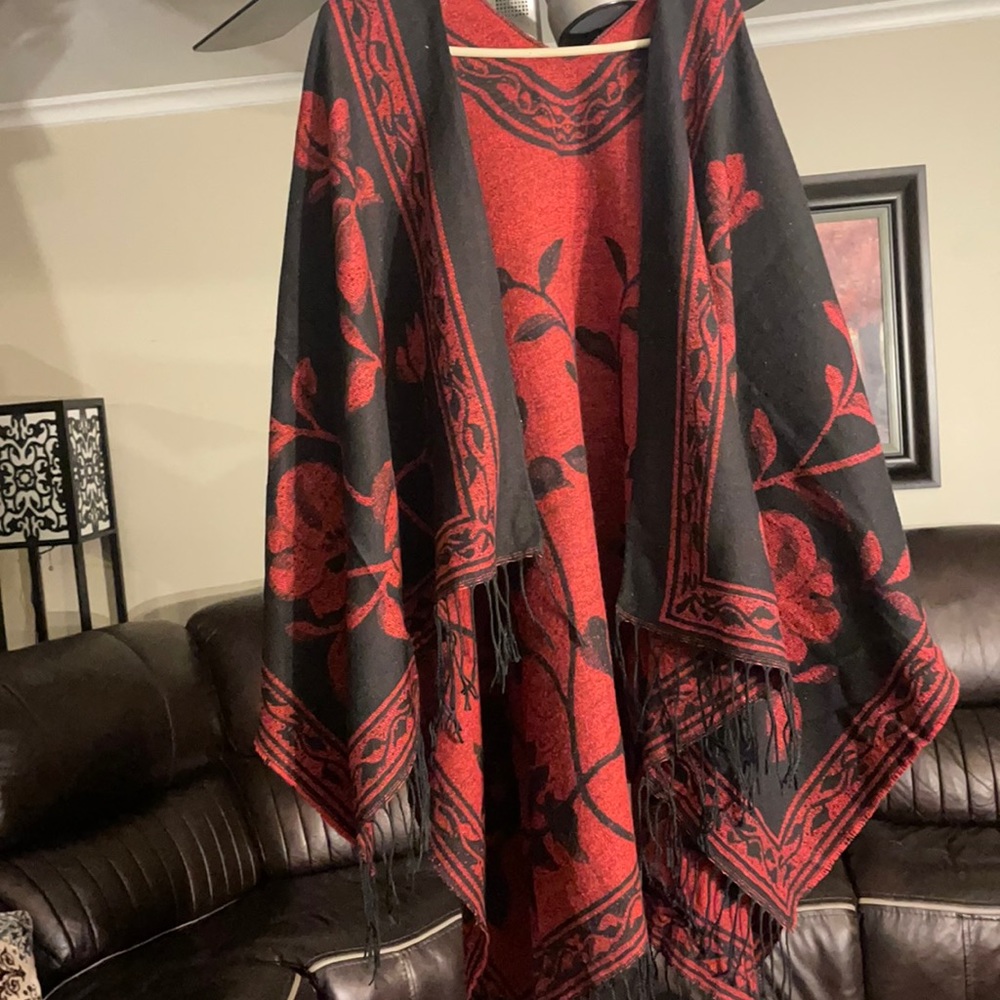 Red and black double face Gap